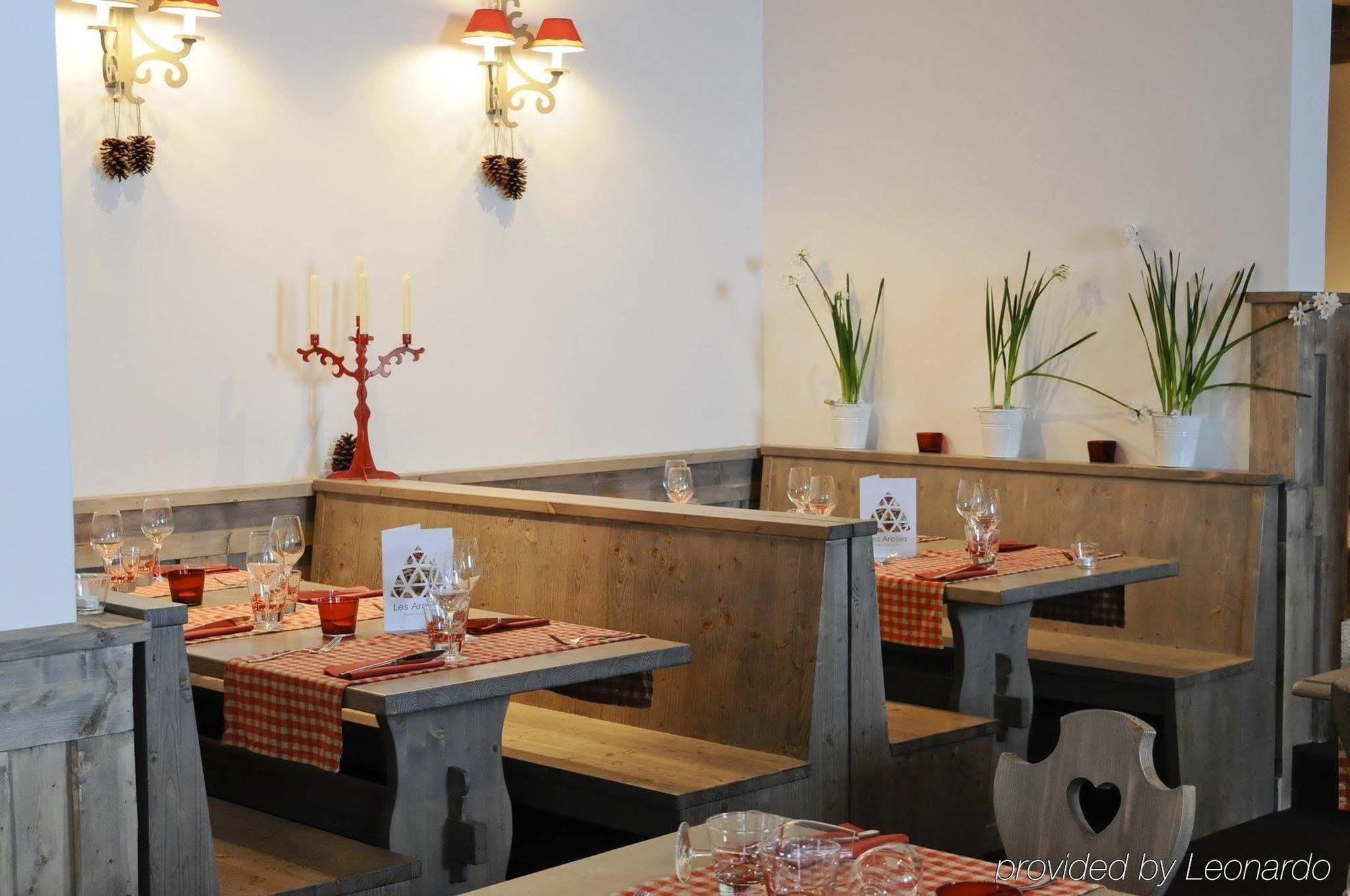 Hotel Arcadien Les Arcs  Restauracja zdjęcie